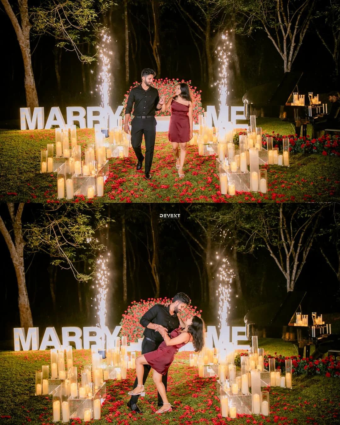 Wedding celebration moment