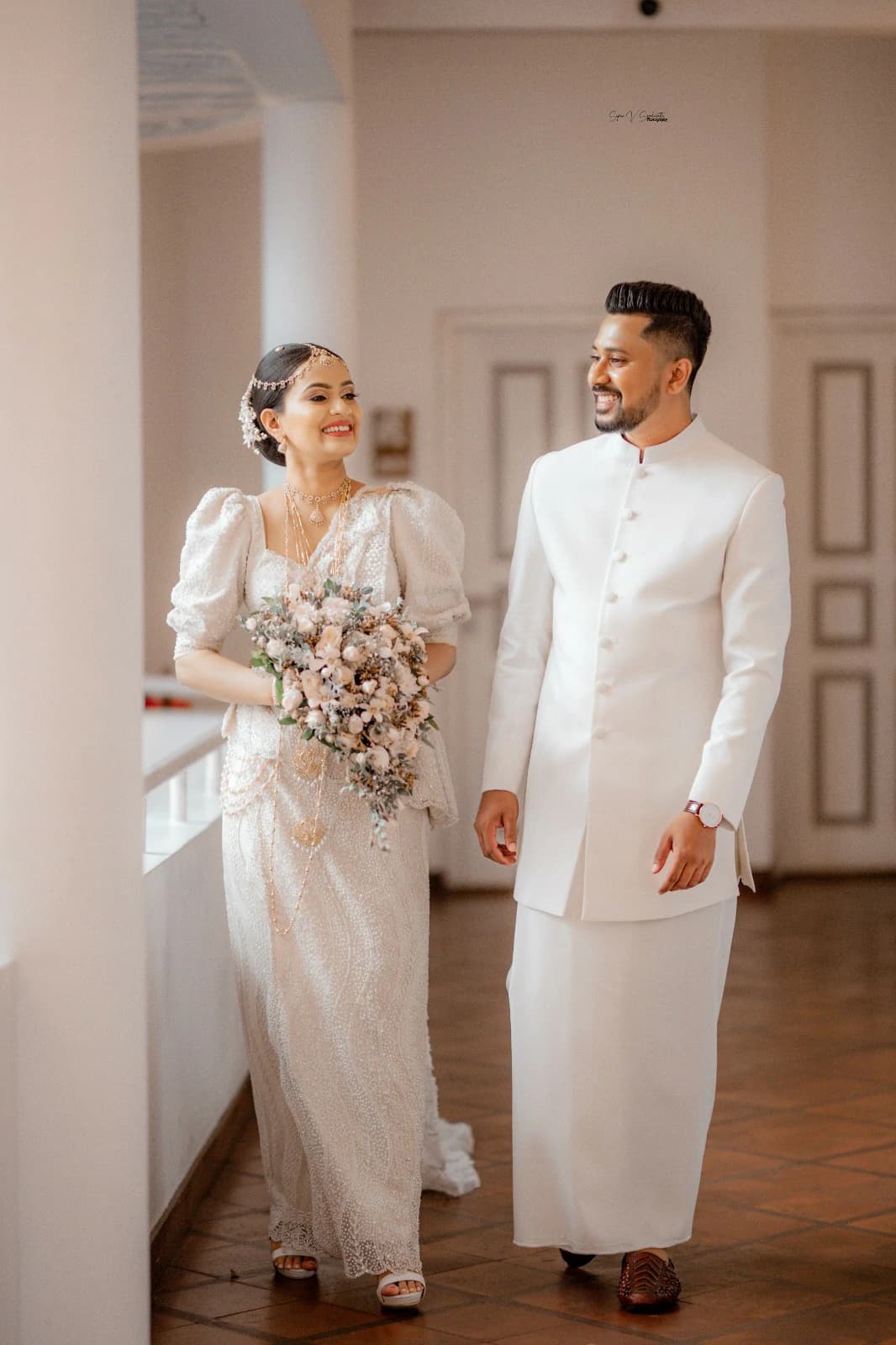 Wedding celebration moment